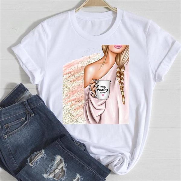 and women short sleeve men t shirt coffee love cartoon summer female tshirts fashion clothes graphic lady print tee, White;black
and women short sleeve men t shirt coffee love cartoon summer female tshirts fashion clothes graphic lady print tee, White;black