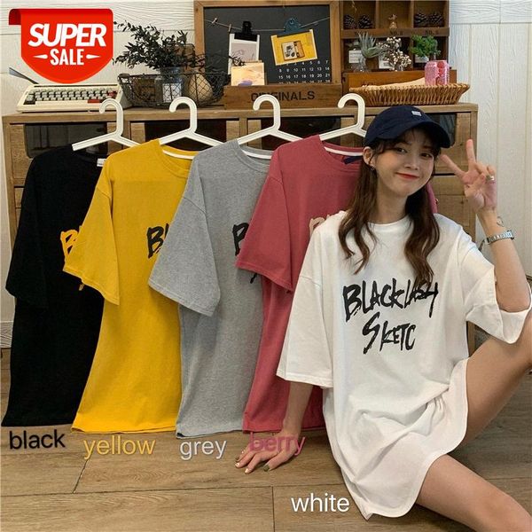 korean version of the new loose mid-length letter printing bottoms missing couples short-sleeved t-shirt women #x38f, White
korean version of the new loose mid-length letter printing bottoms missing couples short-sleeved t-shirt women #x38f, White