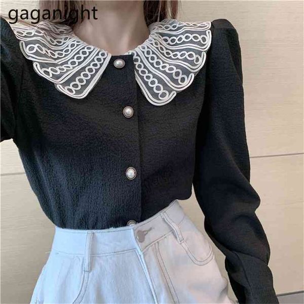 elegant women black blouse long sleeve vintage fashion office lady shirt chic korean spring autumn shirts blusas 210601, White
elegant women black blouse long sleeve vintage fashion office lady shirt chic korean spring autumn shirts blusas 210601, White