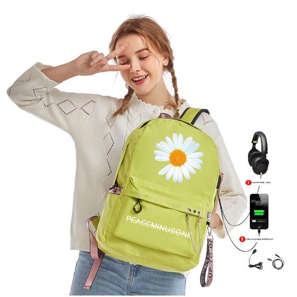 backpack 2021 3d daisy women school bags usb charge lapback pack men/women teenage girls travel package
backpack 2021 3d daisy women school bags usb charge lapback pack men/women teenage girls travel package