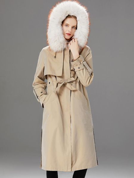 women's fur & faux real coat female natural liner parka winter jacket women raccoon collar long jackets warm parkas my, Black
women's fur & faux real coat female natural liner parka winter jacket women raccoon collar long jackets warm parkas my, Black