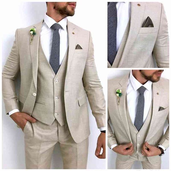 men's suits & blazers bege carve lapel a button men's suits three put on man's attire groom iq3w, White;black
men's suits & blazers bege carve lapel a button men's suits three put on man's attire groom iq3w, White;black