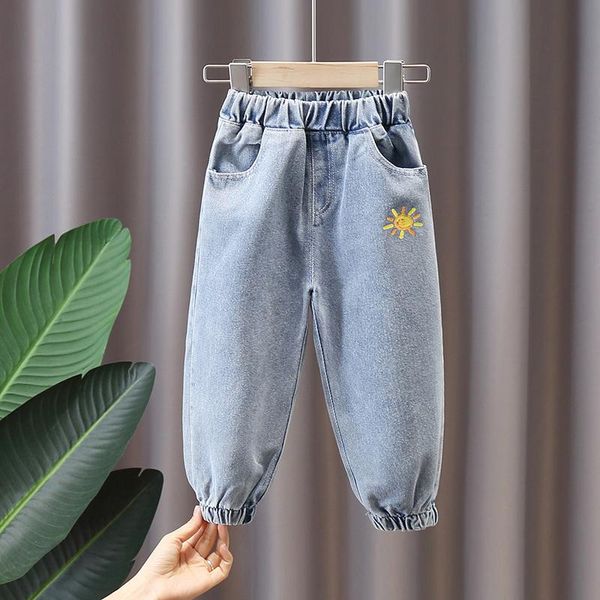 spring 2 3 4 5 6 year kids girls clothes elastic waist denim trousers for toddler girl clothing children baby outfit jeans pants, Blue
spring 2 3 4 5 6 year kids girls clothes elastic waist denim trousers for toddler girl clothing children baby outfit jeans pants, Blue