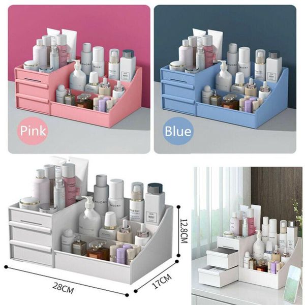 bathroom storage & organization plastic makeup organizer jewelry necklace nail earring cosmetics container drawer home deskbox women
bathroom storage & organization plastic makeup organizer jewelry necklace nail earring cosmetics container drawer home deskbox women
