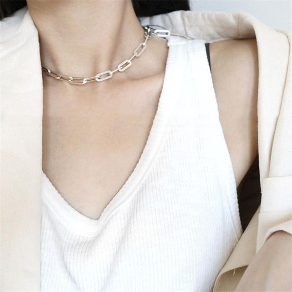 chains meyrroyu 925 sterling silver necklace korea wide chain clavicle fashion jewelry adjustable gift wholesale
chains meyrroyu 925 sterling silver necklace korea wide chain clavicle fashion jewelry adjustable gift wholesale