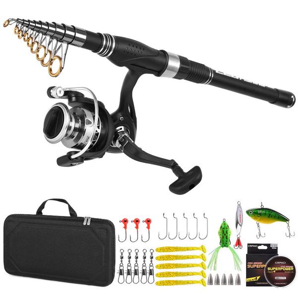 boat fishing rods rod and reel combo carbon fiber with set lures jig hooks carrier bag
boat fishing rods rod and reel combo carbon fiber with set lures jig hooks carrier bag