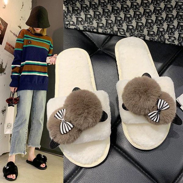 autumn and winter home daily flat-bottomed female solid-colored parent-child light-mouthed cotton slippers plush, Black
autumn and winter home daily flat-bottomed female solid-colored parent-child light-mouthed cotton slippers plush, Black