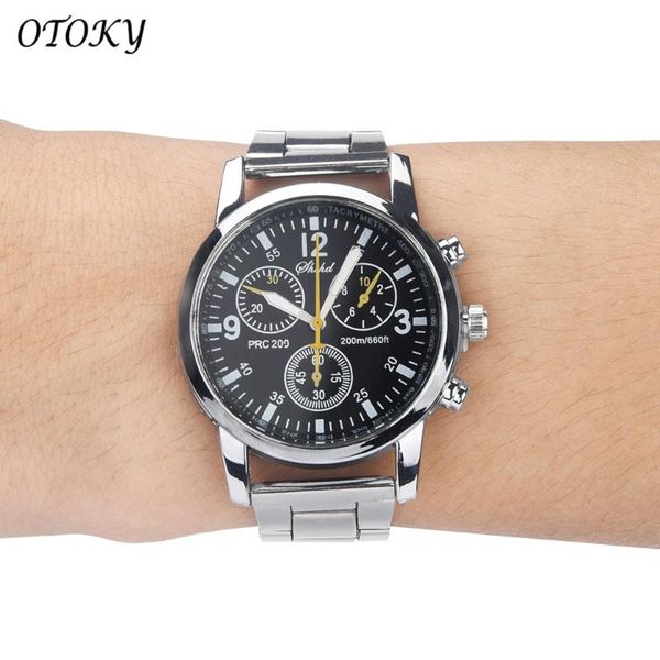 wristwatches otoky luxury watches business men quartz wrist analog watch buckle mesh dial male clock simple reloj hombre relogio masculino, Slivery;brown
wristwatches otoky luxury watches business men quartz wrist analog watch buckle mesh dial male clock simple reloj hombre relogio masculino, Slivery;brown