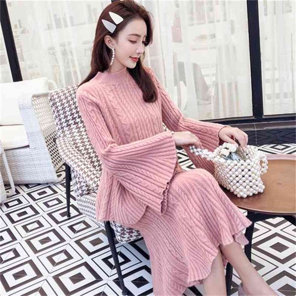 two piece dress women's pullover and skirt 2-piece set, pullover style long sleeve knitted skirt, round neck, White
two piece dress women's pullover and skirt 2-piece set, pullover style long sleeve knitted skirt, round neck, White