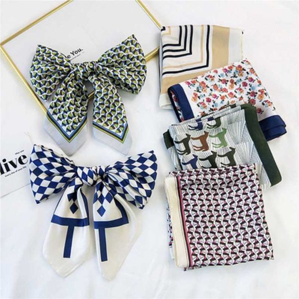 scarves korean small silk scarf 70x70cm women multicolor polyester square spring summer headband head decoration wraps shawl, Blue;gray
scarves korean small silk scarf 70x70cm women multicolor polyester square spring summer headband head decoration wraps shawl, Blue;gray