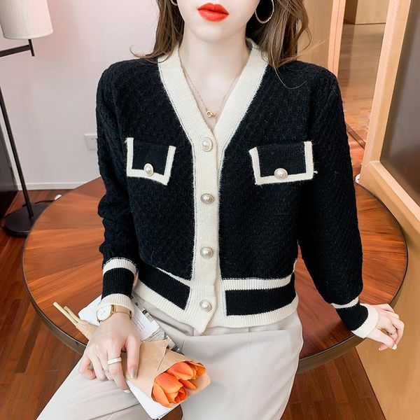 women's knits & tees vintage plaid sweater women knitted cardigans harajuku lazy style ladies v-neck button fuzzy cardigan knitwear fe, White
women's knits & tees vintage plaid sweater women knitted cardigans harajuku lazy style ladies v-neck button fuzzy cardigan knitwear fe, White