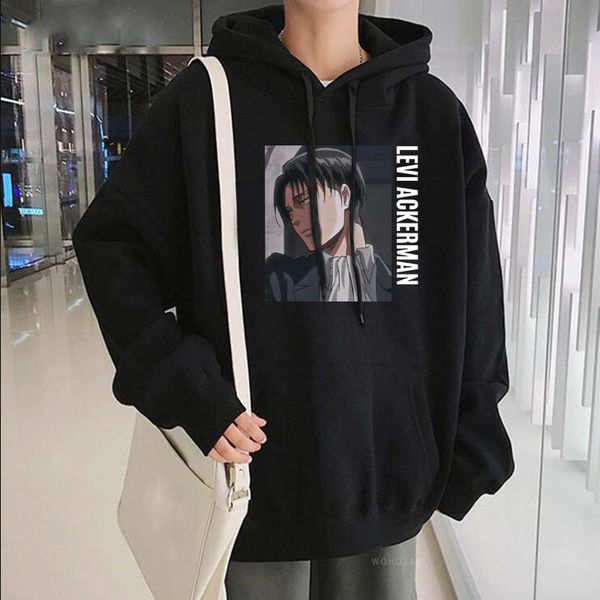 men's hoodies & sweatshirts harajuku anime attack on titan ackerman patchwork korean fashion streets winter keep warm hoody, Black
men's hoodies & sweatshirts harajuku anime attack on titan ackerman patchwork korean fashion streets winter keep warm hoody, Black