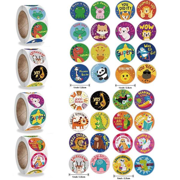 gift wrap 500pcs cartoon animal reward stickers teacher students encourage labels kids toy
gift wrap 500pcs cartoon animal reward stickers teacher students encourage labels kids toy
