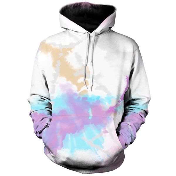 Color tie-dye pattern Fierce 3D printing hoodie visual impact party top punk goth round neck high quality sweater hoodie, Black
Color tie-dye pattern Fierce 3D printing hoodie visual impact party top punk goth round neck high quality sweater hoodie, Black