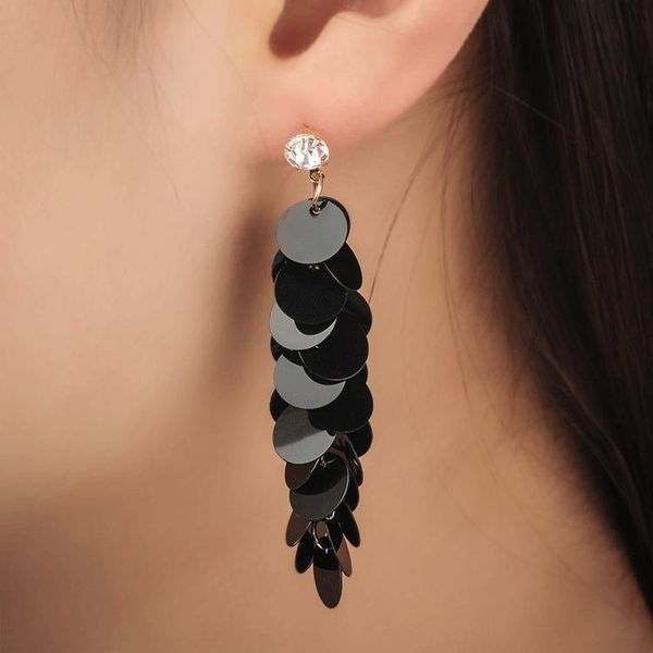 dangle & chandelier jeworna bohemia round black sequin multilayer long earrings for women statement crystal drop earring jewelry joe106, Silver
dangle & chandelier jeworna bohemia round black sequin multilayer long earrings for women statement crystal drop earring jewelry joe106, Silver