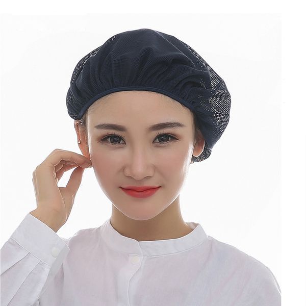 chef net hat cook caps kitchen health work hats canteen restaurant food service bakery baking female breathable cap, Blue;gray
chef net hat cook caps kitchen health work hats canteen restaurant food service bakery baking female breathable cap, Blue;gray