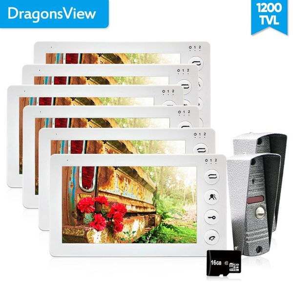 dragonsview 1200tvl 7 inch video door phone intercom system6 monitors and 2 ring doorbell with camera waterproof motion record phones
dragonsview 1200tvl 7 inch video door phone intercom system6 monitors and 2 ring doorbell with camera waterproof motion record phones