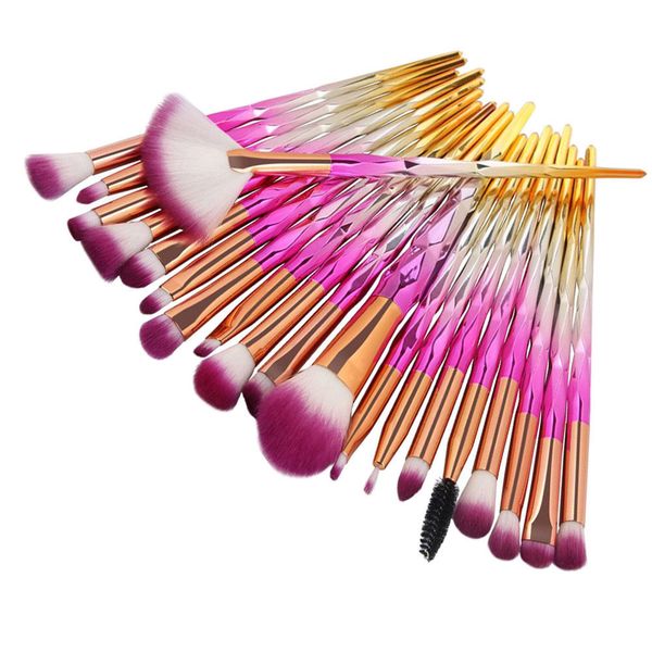 20pcs diamond makeup brushes set powder foundation blending eye shadow lip cosmetic beauty make up brush pincel maquiagem
20pcs diamond makeup brushes set powder foundation blending eye shadow lip cosmetic beauty make up brush pincel maquiagem
