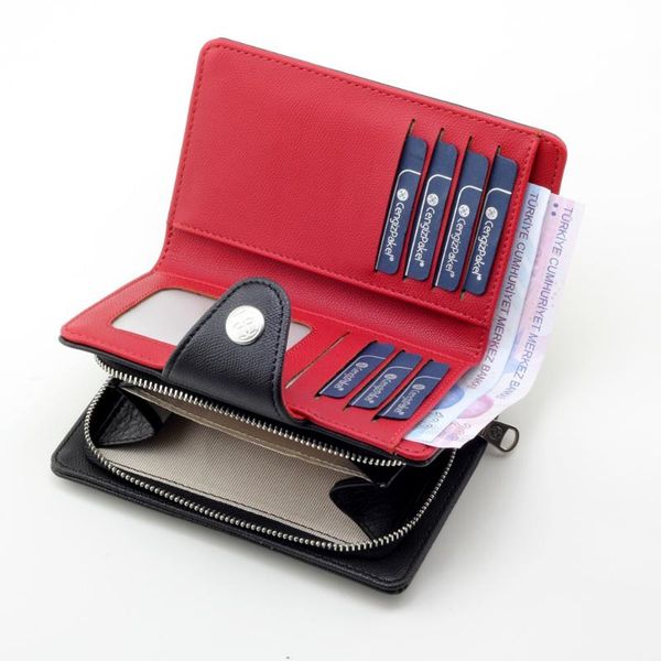 fashion women office lady pu leather long purse clutch zipper business wallet card holder large capacity red, White
fashion women office lady pu leather long purse clutch zipper business wallet card holder large capacity red, White