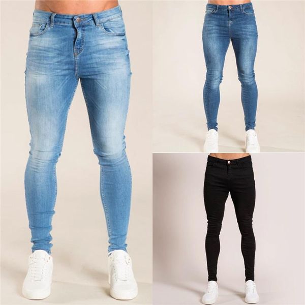 men's jeans vintage men solid color street pencil denim pants harajuku straight trousers men's slim biker streetwear homme, Blue
men's jeans vintage men solid color street pencil denim pants harajuku straight trousers men's slim biker streetwear homme, Blue