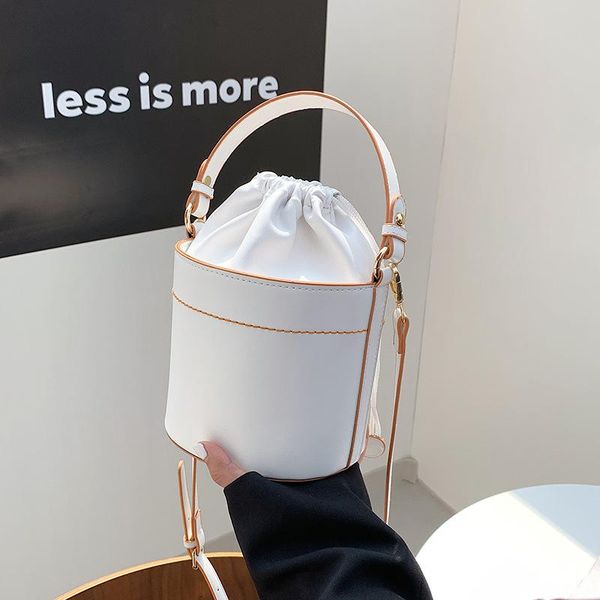 evening bags cylindrical pu leather bucket shoulder for women 2021 summer fashion designer handbags female crossbody bag
evening bags cylindrical pu leather bucket shoulder for women 2021 summer fashion designer handbags female crossbody bag