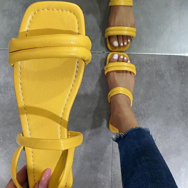 slippers woman square toe women comfortable sandals 2021 female casual beach flat ladies shoes summer footwear plus size, Black
slippers woman square toe women comfortable sandals 2021 female casual beach flat ladies shoes summer footwear plus size, Black