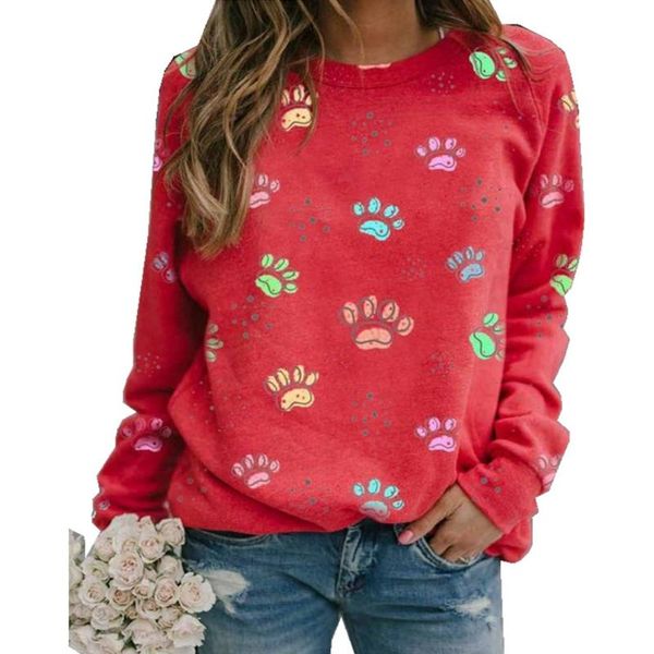 women's hoodies & sweatshirts vicabo womens sweatshirt dog footprint long sleeve pullover winter autumn casual loose round neck fashio, Black
women's hoodies & sweatshirts vicabo womens sweatshirt dog footprint long sleeve pullover winter autumn casual loose round neck fashio, Black
