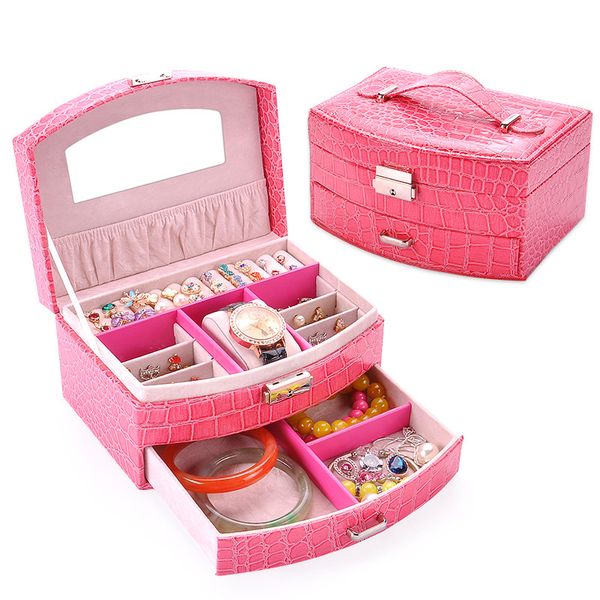 er fashion gift crocodile style jewelry cosmetic box ring earring watch box jewel organizer for wedding giftfestival gift, Black;white
er fashion gift crocodile style jewelry cosmetic box ring earring watch box jewel organizer for wedding giftfestival gift, Black;white