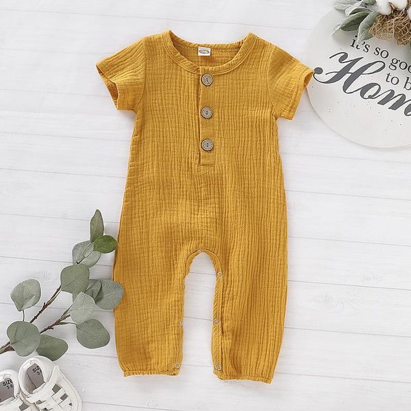 o-neck short sleeve cotton romper infant kids children one piece jumpsuit baby summer solid color born boys girls clothing jumpsuits, Blue
o-neck short sleeve cotton romper infant kids children one piece jumpsuit baby summer solid color born boys girls clothing jumpsuits, Blue