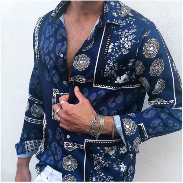 ethnic style printed shirt men lapel high street button vintage camisa long sleeve mens brand leisure shirts camisas hombre1, White;black
ethnic style printed shirt men lapel high street button vintage camisa long sleeve mens brand leisure shirts camisas hombre1, White;black