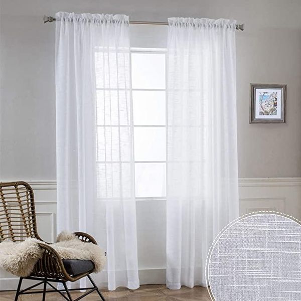linen textured semi sheer curtains half privacy light glare filtering breezy airy window decor for bedroom bathroom living curtain & drapes
linen textured semi sheer curtains half privacy light glare filtering breezy airy window decor for bedroom bathroom living curtain & drapes