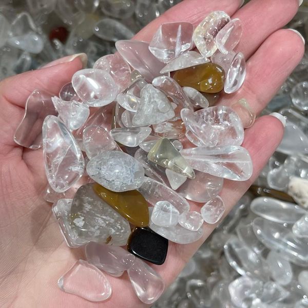 decorative objects & figurines natural irregular crystal quartz rock tumbled crushed stone healing reiki gemstones decoration
decorative objects & figurines natural irregular crystal quartz rock tumbled crushed stone healing reiki gemstones decoration