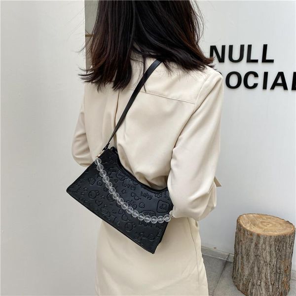 evening bags embossed underarm bag handbag 2021 simple western style messenger pearl portable baguette
evening bags embossed underarm bag handbag 2021 simple western style messenger pearl portable baguette