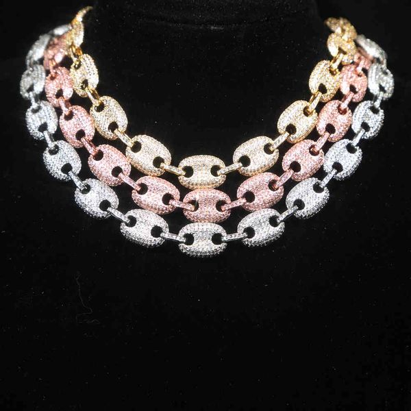 new necklace hip hop miami curb cuban chain gold silver color iced out paved rhinestones cz bling rapper jewelry for women men x0509, Black
new necklace hip hop miami curb cuban chain gold silver color iced out paved rhinestones cz bling rapper jewelry for women men x0509, Black