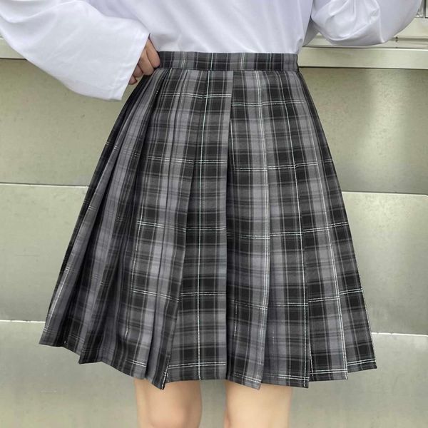 skirts gothic skirt jk school girl uniform korean style vintage high waist a-line short pleated plaid jupon b1lq, Black
skirts gothic skirt jk school girl uniform korean style vintage high waist a-line short pleated plaid jupon b1lq, Black