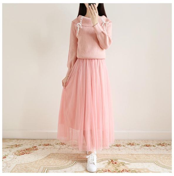 casual dresses autumn dress female 2021 retro sweater mesh long lazy chic two-piece knitted, Black;gray
casual dresses autumn dress female 2021 retro sweater mesh long lazy chic two-piece knitted, Black;gray