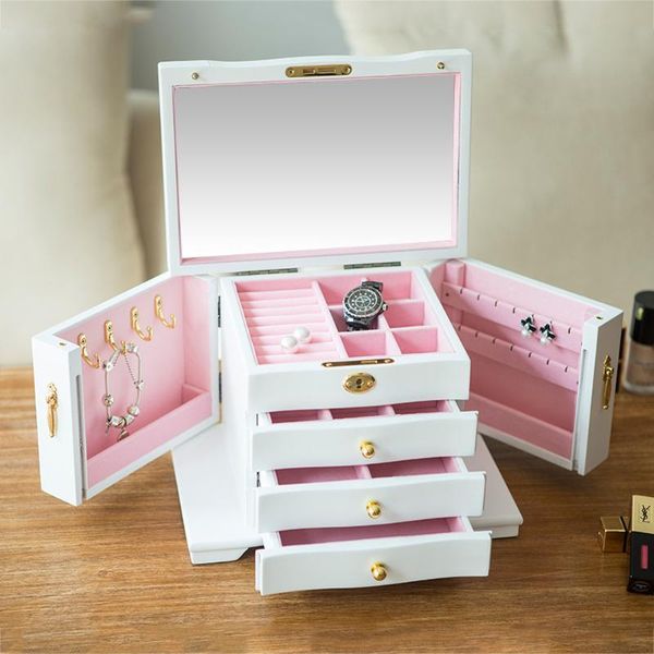 storage drawers large wooden jewelry box multi-layer drawer earring bracelet necklace gift lm01141701
storage drawers large wooden jewelry box multi-layer drawer earring bracelet necklace gift lm01141701