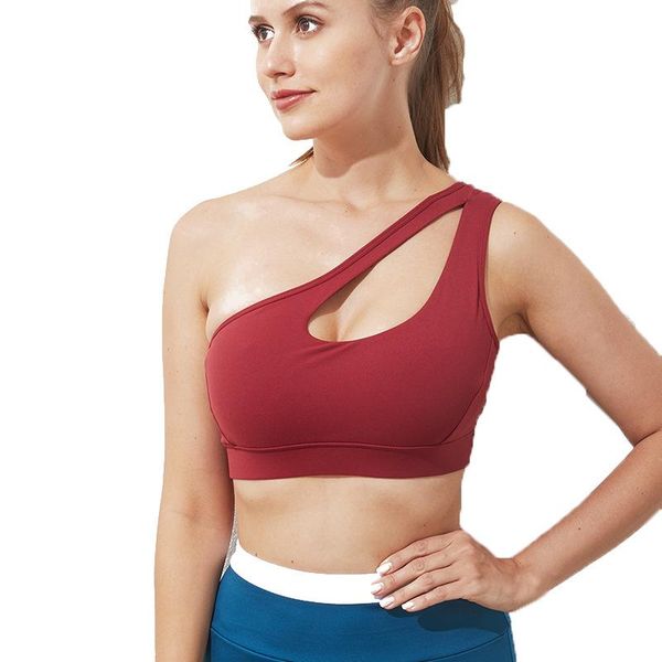 sports bra women fitness yoga one shoulder solid gym padded vest tank sport athletic running push up brassieres outfit
sports bra women fitness yoga one shoulder solid gym padded vest tank sport athletic running push up brassieres outfit