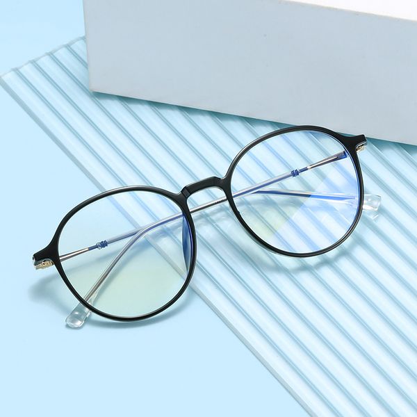 designer sunglasses new tr90 round transparent spectacle korean myopia optical frame women's anti blue flat lens, White;black
designer sunglasses new tr90 round transparent spectacle korean myopia optical frame women's anti blue flat lens, White;black