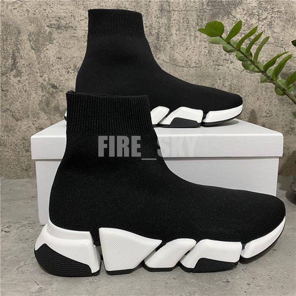 speed trainer casual shoes luxury women men leather spend platform oversized sole sneakers 3d printing with box, Black
speed trainer casual shoes luxury women men leather spend platform oversized sole sneakers 3d printing with box, Black