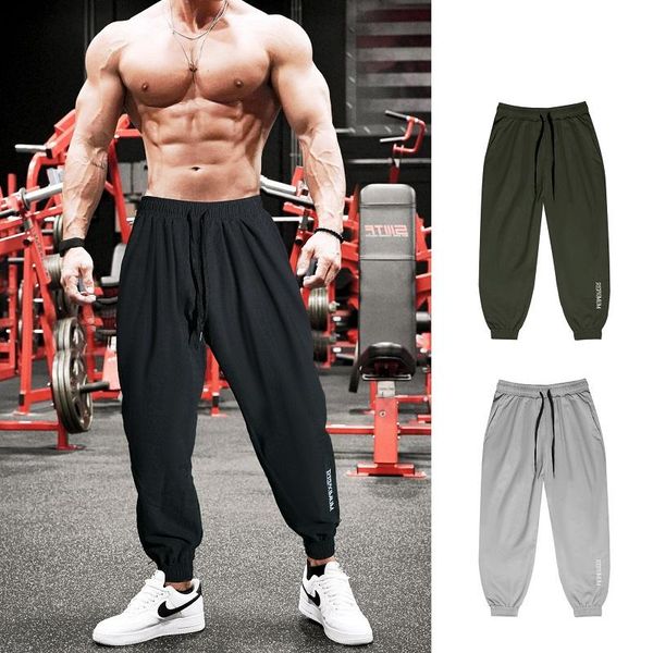 running pants muscle fitness mens sports trousers training basketball loose korean casual fashion trendy women sweatpants, Black;blue
running pants muscle fitness mens sports trousers training basketball loose korean casual fashion trendy women sweatpants, Black;blue