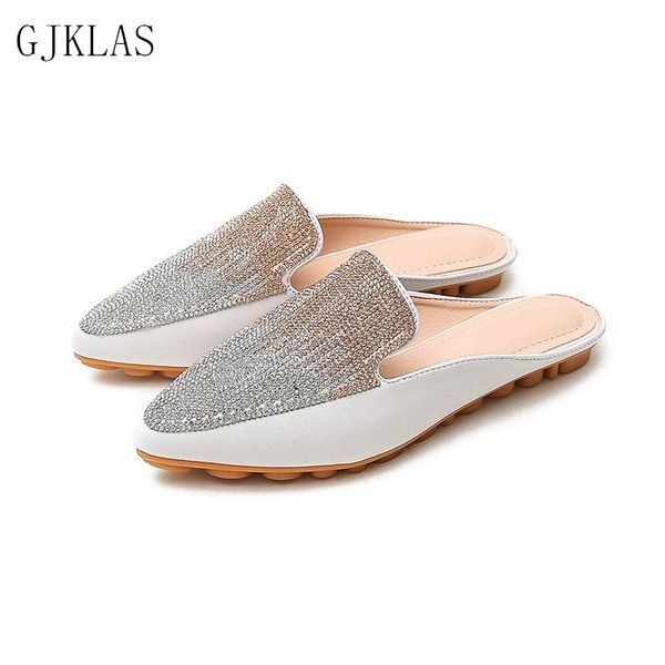 pointed toe mules half shoes women flat slippers for ladies and sandals size 43 casual comfy mujer, Black
pointed toe mules half shoes women flat slippers for ladies and sandals size 43 casual comfy mujer, Black