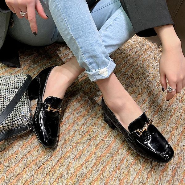 dress shoes qzyerai spring autumn 2021 style women leather square head high heels wedding party pumps, Black
dress shoes qzyerai spring autumn 2021 style women leather square head high heels wedding party pumps, Black