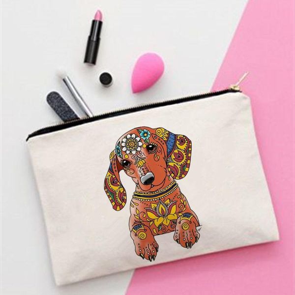 cosmetic bags & cases women dachshund dog popart fashion cosmetics organizer bag for travel colorful storage lady small gift
cosmetic bags & cases women dachshund dog popart fashion cosmetics organizer bag for travel colorful storage lady small gift