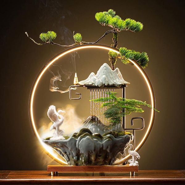 fragrance lamps fortune home decoration incense burner backflow indoor holder chinese zen waterfall decor
fragrance lamps fortune home decoration incense burner backflow indoor holder chinese zen waterfall decor