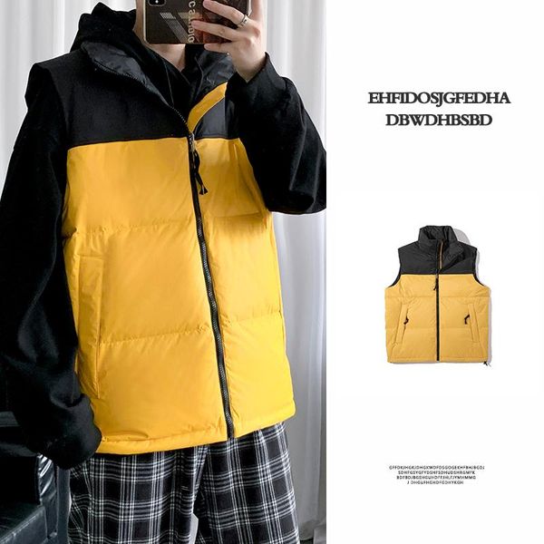 men's vests winter vest jacket sleeveless for men warm homme casual patchwork thicken waistcoat chaquetas hombre oversized, Black;white
men's vests winter vest jacket sleeveless for men warm homme casual patchwork thicken waistcoat chaquetas hombre oversized, Black;white