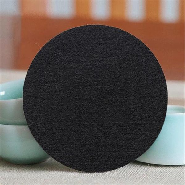 mats & pads 2021 ly non-woven coasters personality solid black thickening insulation absorbent restaurant home kitchen 10pcs/set
mats & pads 2021 ly non-woven coasters personality solid black thickening insulation absorbent restaurant home kitchen 10pcs/set