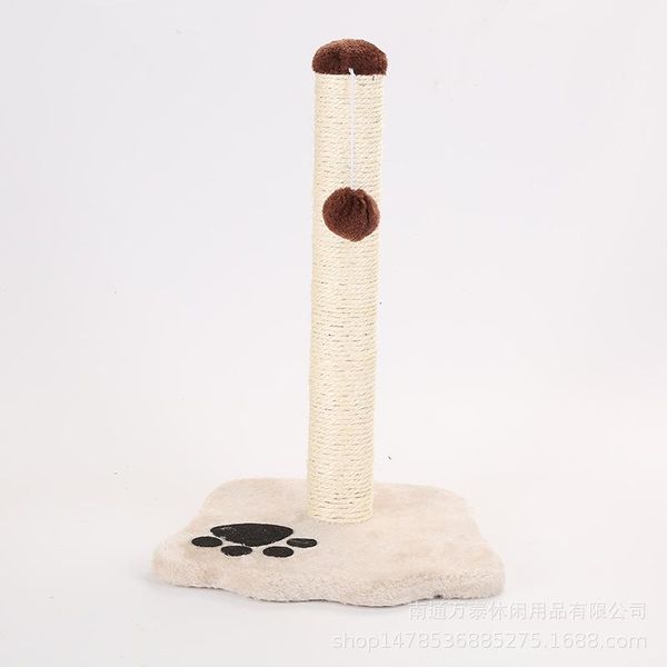 cat toys climbing post scratching board small sisal pet toy rice white with detachable assembly
cat toys climbing post scratching board small sisal pet toy rice white with detachable assembly