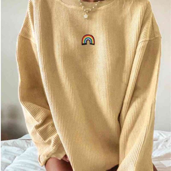 2020 autumn new women' top loose and thin striped printed round neck long sleeve pit stripe sweater, Pink
2020 autumn new women' top loose and thin striped printed round neck long sleeve pit stripe sweater, Pink