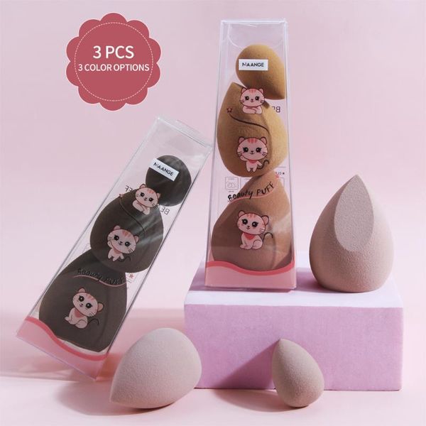 sponges, applicators & cotton maange makeup sponge eggs 3pcs blending foundation smooth dry high elastic memory and wet use tool
sponges, applicators & cotton maange makeup sponge eggs 3pcs blending foundation smooth dry high elastic memory and wet use tool